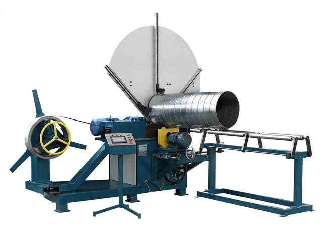 風管生（shēng）產線中螺旋風管的用（yòng）途